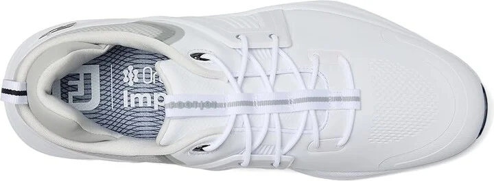 FootJoy Hyperflex Carbon Golf Shoes Men's Shoes White/White/White : 10 M, Synthetic - Image 2