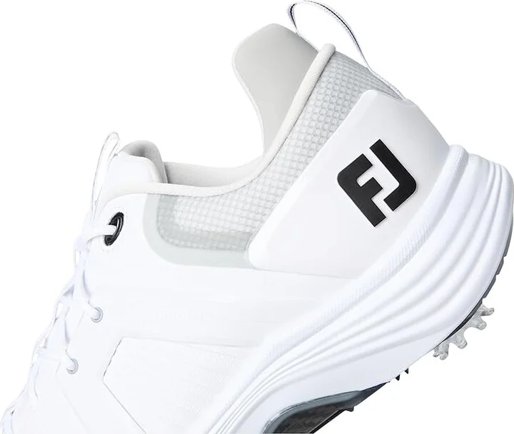 FootJoy Hyperflex Carbon Golf Shoes Men's Shoes White/White/White : 10 M, Synthetic - Image 7