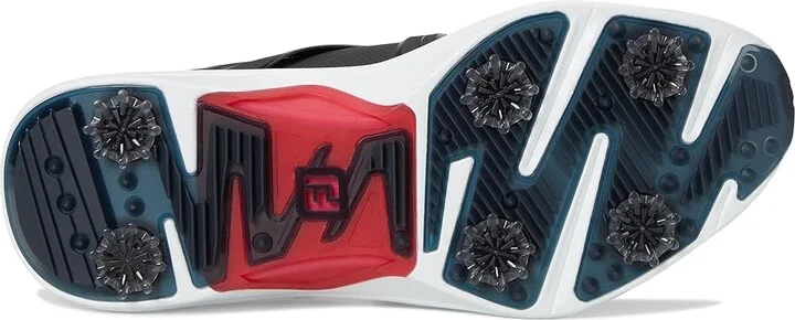 FootJoy HyperFlex Golf Shoes Men's Golf Shoes Black/White/Red : 8.5 M, Synthetic - Image 3