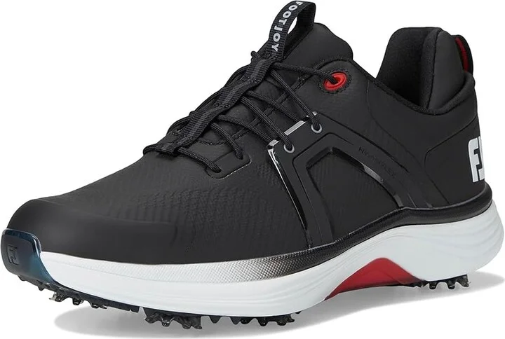 FootJoy HyperFlex Golf Shoes Men's Golf Shoes Black/White/Red : 8.5 M, Synthetic - Image 5