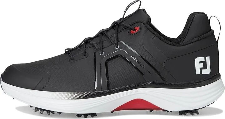 FootJoy HyperFlex Golf Shoes Men's Golf Shoes Black/White/Red : 8.5 M, Synthetic - Image 6