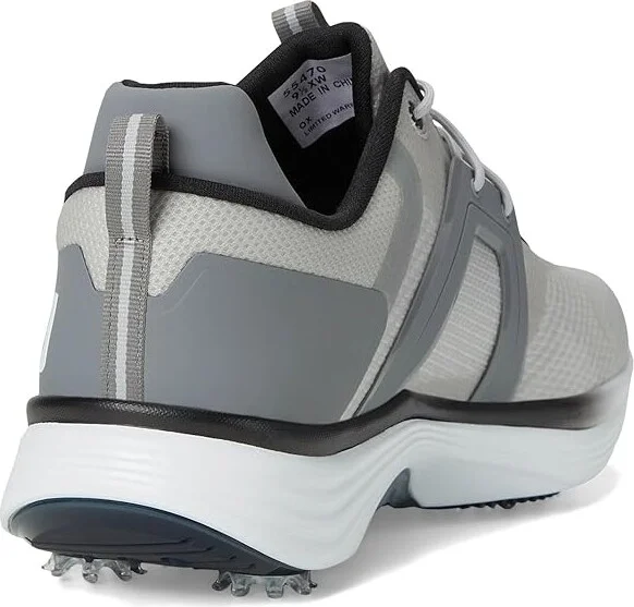 FootJoy HyperFlex Golf Shoes Men's Golf Shoes Grey/White/Charcoal : 7.5 M, Synthetic - Image 4
