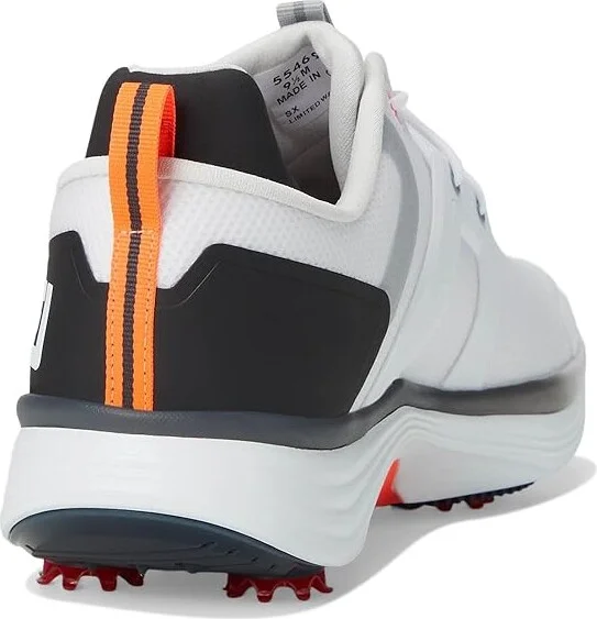 FootJoy HyperFlex Golf Shoes Men's Golf Shoes White/Black/Red : 8.5 M, Synthetic - Image 4
