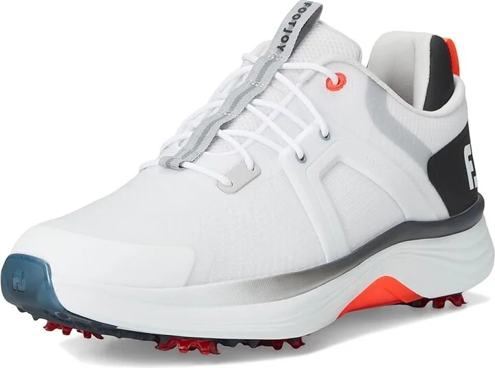 FootJoy HyperFlex Golf Shoes Men's Golf Shoes White/Black/Red : 8.5 M, Synthetic - Image 5