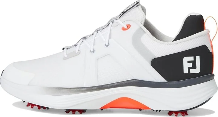 FootJoy HyperFlex Golf Shoes Men's Golf Shoes White/Black/Red : 8.5 M, Synthetic - Image 6