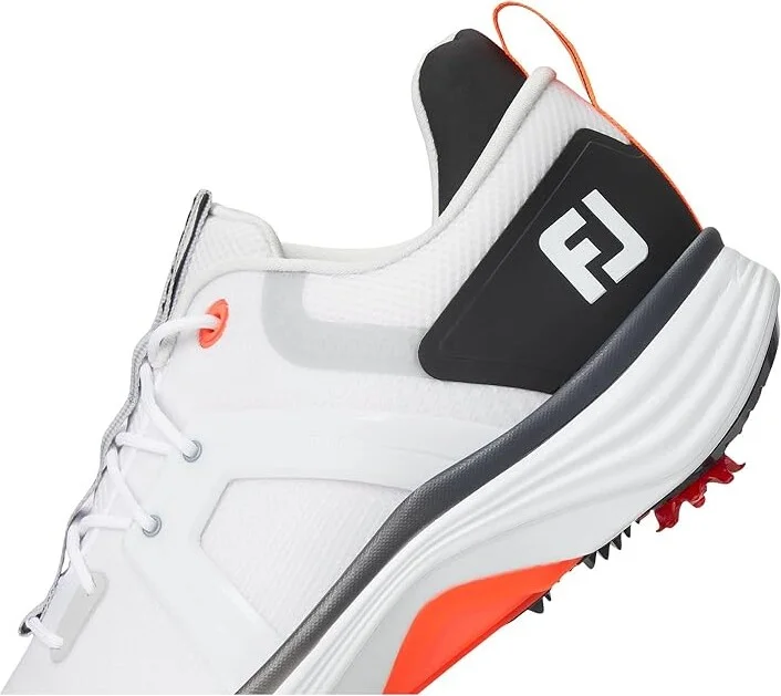 FootJoy HyperFlex Golf Shoes Men's Golf Shoes White/Black/Red : 8.5 M, Synthetic - Image 7