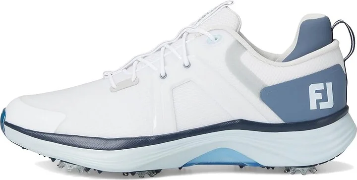 FootJoy HyperFlex Golf Shoes Men's Golf Shoes White/Slate/Blue : 8 M, Synthetic - Image 6