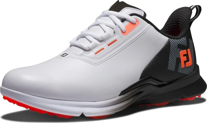 White/Black/Coral