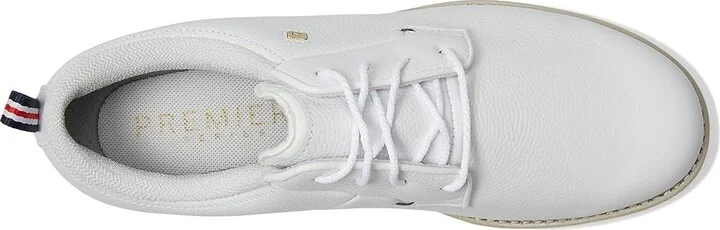 FootJoy Premiere Series - Cypress Golf Shoes Women's Golf Shoes White/Gold/Navy : 7.5 M, Leather - Image 2