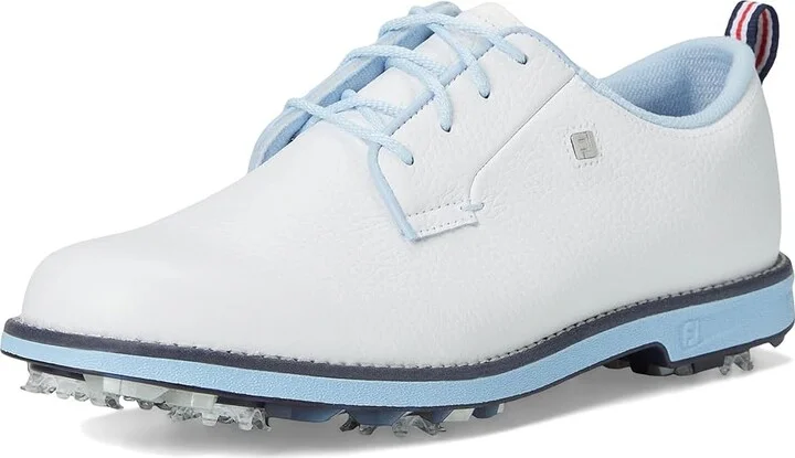 FootJoy Premiere Series - Cypress Golf Shoes Women's Golf Shoes White/White/Blue : 9 M, Leather - Image 5