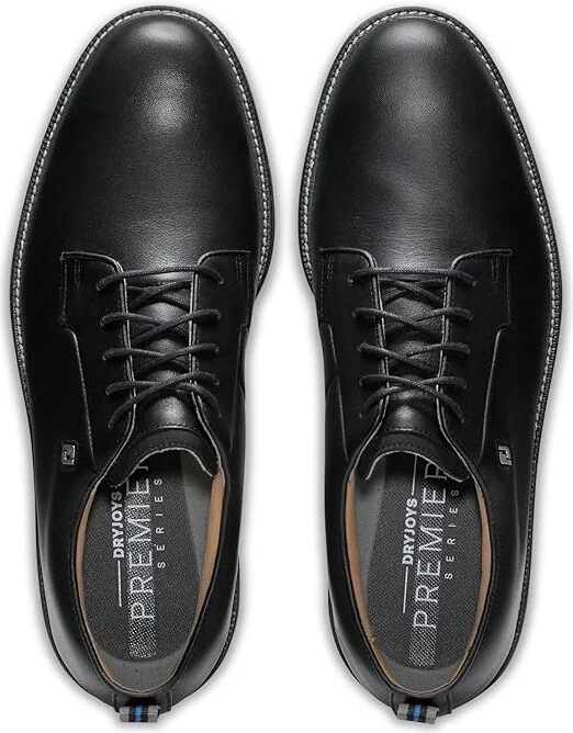FootJoy Premiere Series - Field Golf Shoes- Previous Season Men's Shoes Black : 7 M, Leather - Image 2