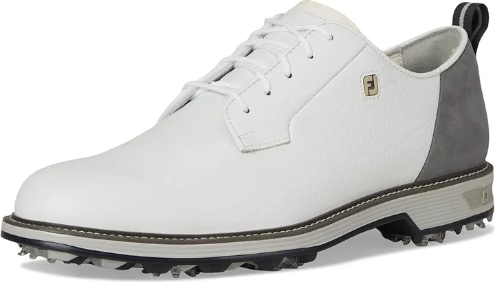 FootJoy Premiere Series - Field LX Golf Shoes Men's Shoes White/Grey/Grey : 10.5 M, Leather - Image 5
