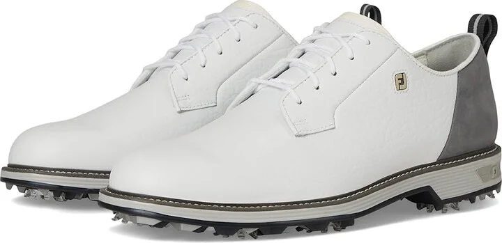 FootJoy Premiere Series - Field LX Golf Shoes Men's Shoes White/Grey/Grey : 10.5 M, Leather