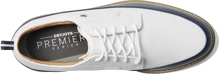 FootJoy Premiere Series - Field LX Golf Shoes Men's Shoes White/Navy : 9 M, Leather - Image 2