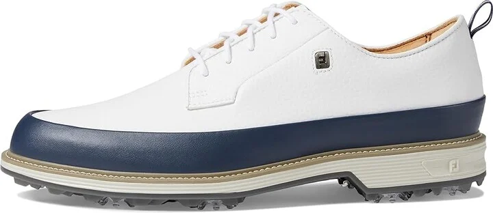 FootJoy Premiere Series - Field LX Golf Shoes Men's Shoes White/Navy : 9 M, Leather - Image 5