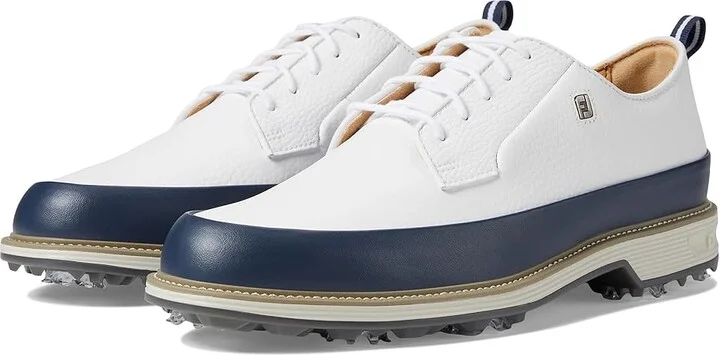 FootJoy Premiere Series - Field LX Golf Shoes Men's Shoes White/Navy : 9 M, Leather