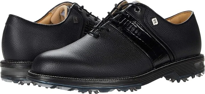 FootJoy Premiere Series - Packard Golf Shoes- Previous Season Men's Shoes Black 2 : 7 M, Leather