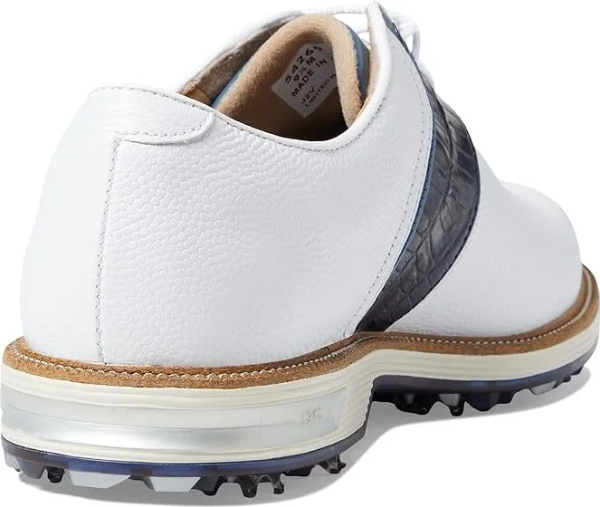 FootJoy Premiere Series - Packard Golf Shoes- Previous Season Men's Shoes White/Navy/Blue : 9.5 M, Leather - Image 4