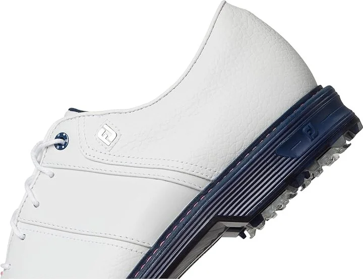 FootJoy Premiere Series - Packard Golf Shoes- Previous Season Men's Shoes White/Pink/Navy : 7.5 W, Leather - Image 7