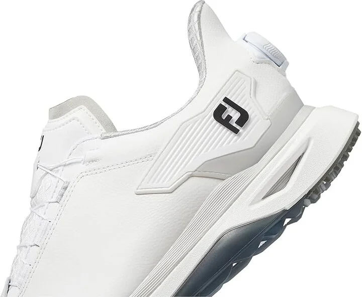 FootJoy Pro/SLX Boa Golf Shoes Men's Shoes White/White : 7 M, Leather - Image 4