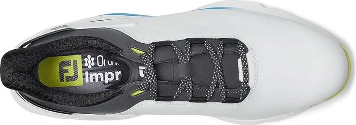 FootJoy Pro/SLX Carbon Golf Shoes- Previous Season Men's Shoes White/Black/Grey : 7 M, Leather - Image 2