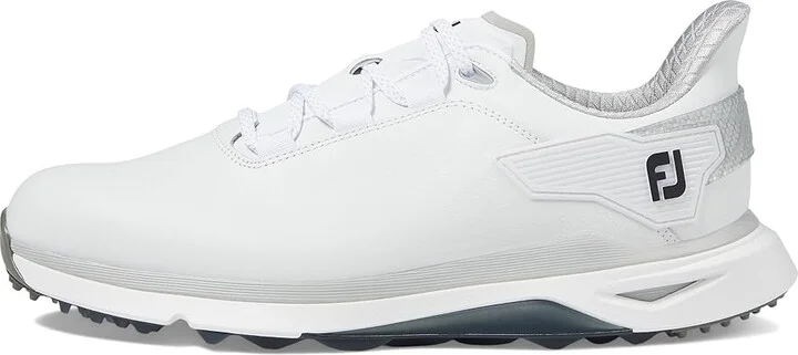 FootJoy Pro/SLX Carbon Golf Shoes- Previous Season Men's Shoes White/White : 7 M, Leather - Image 5