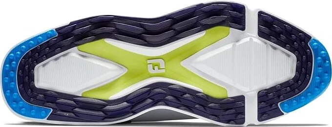 FootJoy Pro/SLX Golf Shoes- Previous Season Men's Shoes White/Navy/Lime : 7 M, Leather - Image 3