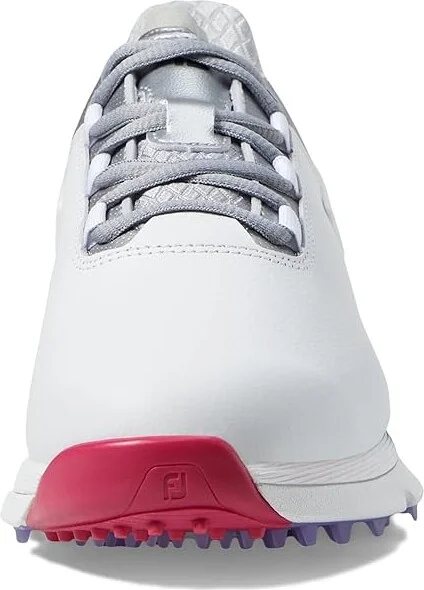 FootJoy Pro/SLX Golf Shoes Women's Shoes White/Pink/Purple : 5 M, Leather - Image 3