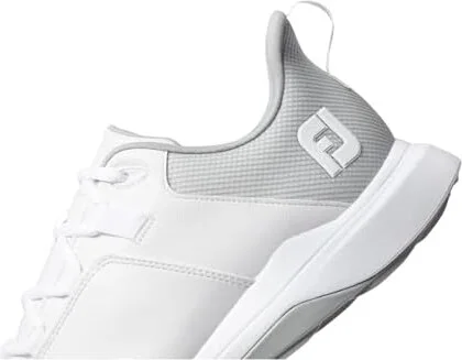 FootJoy ProLite Golf Shoes Men's Shoes White/Light Grey/Grey : 7 M, Rubber - Image 4