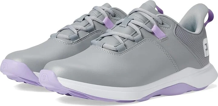 FootJoy ProLite Golf Shoes Women's Shoes Grey/Lilac : 5.5 M, Rubber/Synthetic