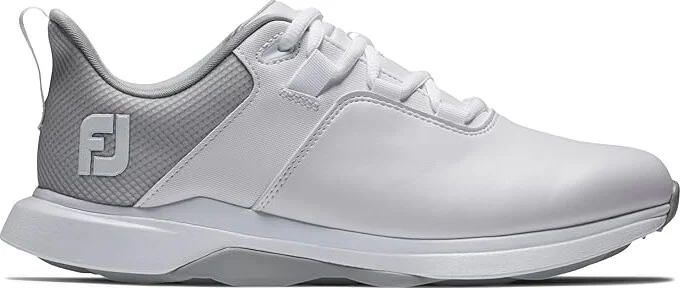 FootJoy ProLite Golf Shoes Women's Shoes White/Light Grey : 5.5 M, Rubber/Synthetic - Image 4