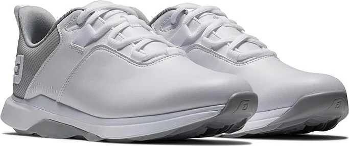 FootJoy ProLite Golf Shoes Women's Shoes White/Light Grey : 5.5 M, Rubber/Synthetic