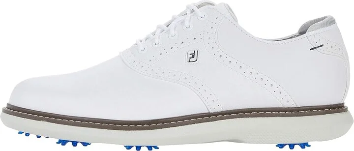 FootJoy Traditions Golf Shoes- Previous Season Men's Shoes White : 8 M, Leather - Image 6