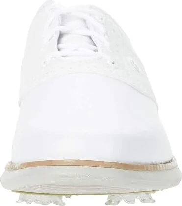 FootJoy Traditions Golf Shoes- Previous Season Women's Shoes White 2 : 6.5 M, Synthetic - Image 5
