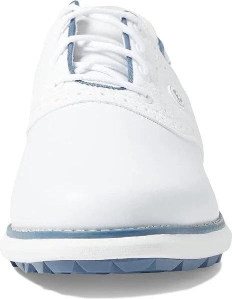 FootJoy Traditions Spikeless Golf Shoes Women's Shoes White 1 : 6 M, Synthetic - Image 5