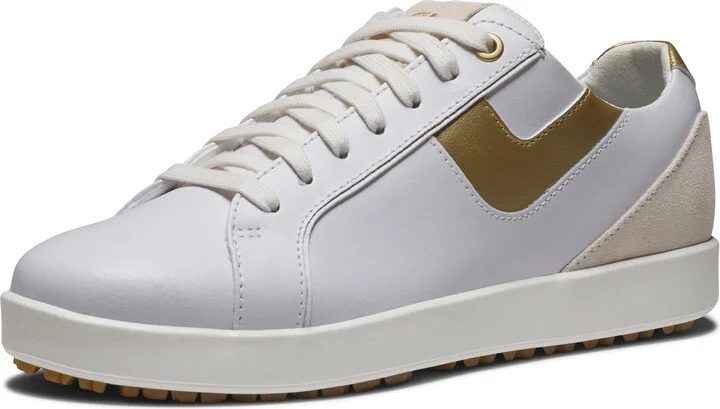 White/Tan/Gold