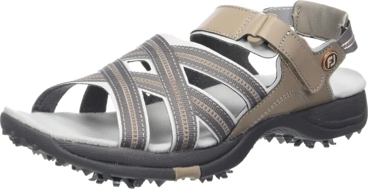 FootJoy Women's Sandals Golf Shoes Beige 5 M US