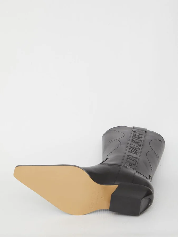 "For Walking" Texan Boots - Image 4