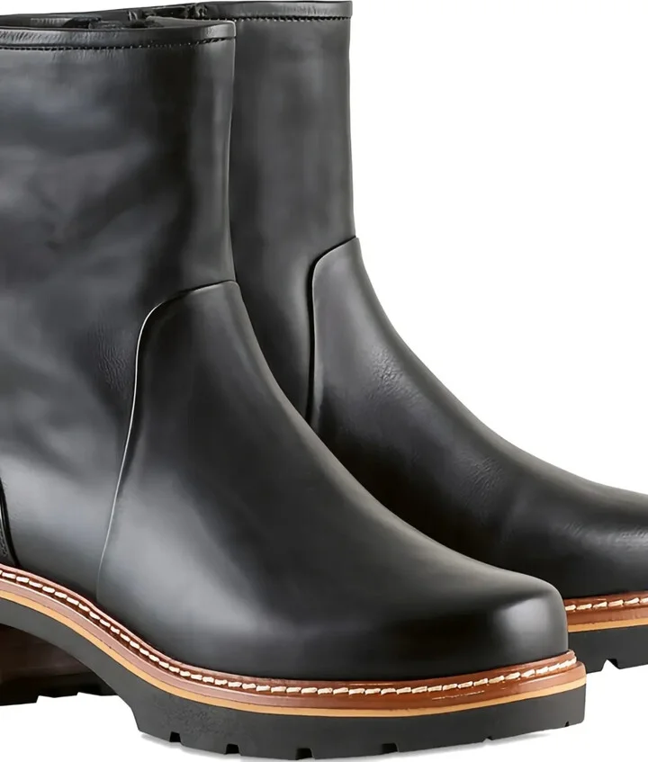 Force leather ankle boots - Image 3