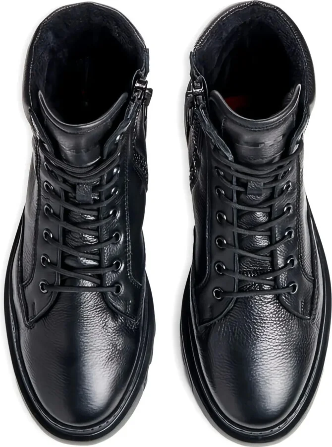 Forest lace-up biker boots - Image 3