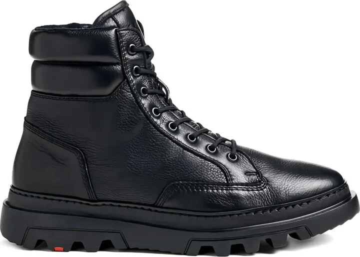 Forest lace-up biker boots
