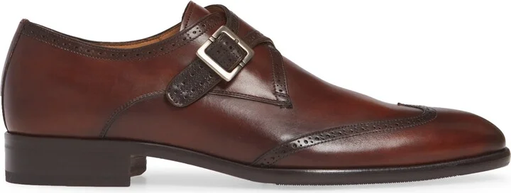 Forest Single Monk Strap Wingtip Shoe - Image 3