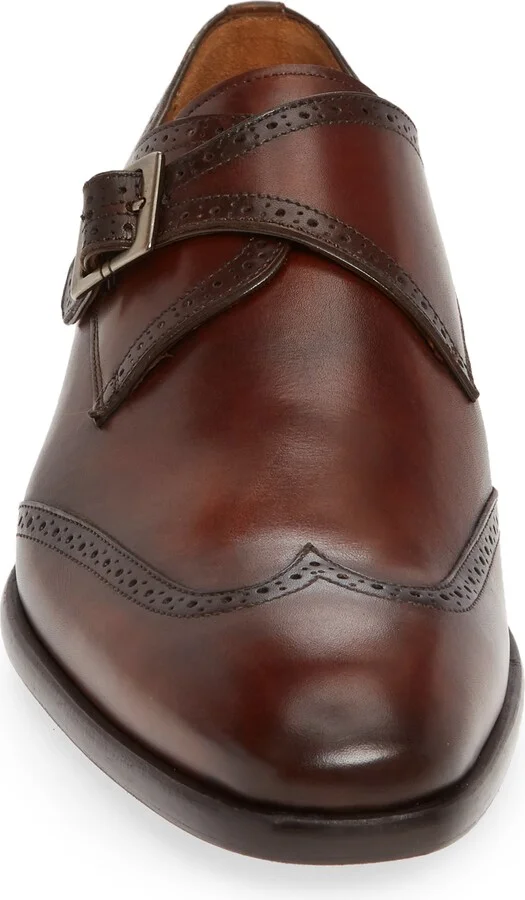 Forest Single Monk Strap Wingtip Shoe - Image 4