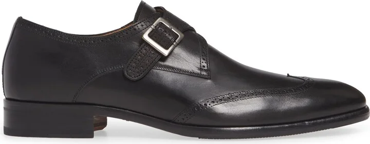 Forest Single Monk Strap Wingtip Shoe - Image 9