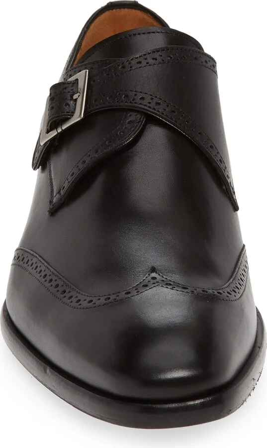 Forest Single Monk Strap Wingtip Shoe - Image 10