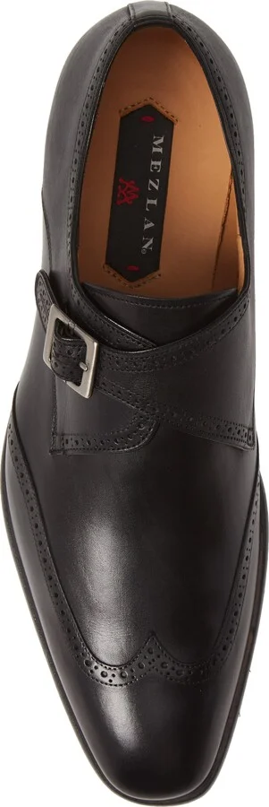 Forest Single Monk Strap Wingtip Shoe - Image 11