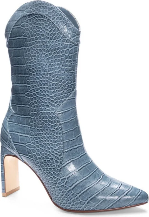 Forester Western Boot In Blue