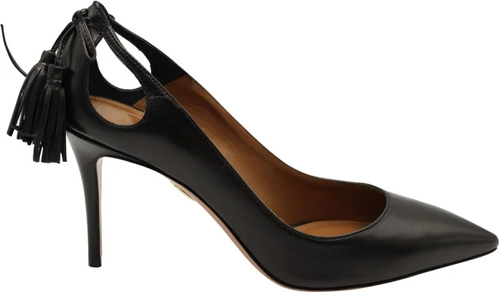 Forever Marilyn 85 Pumps in Black Leather