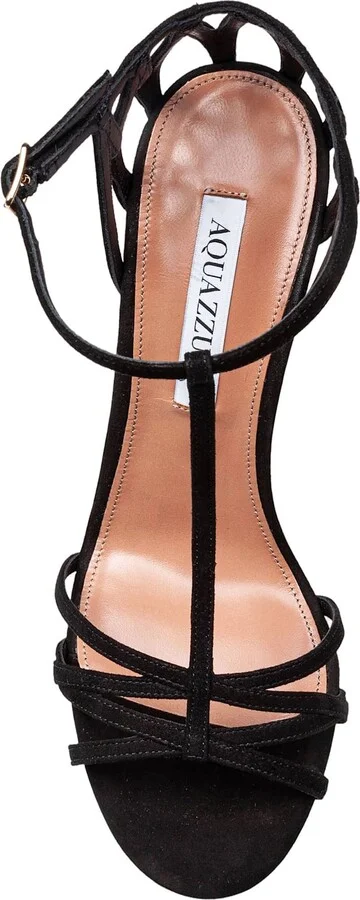Forever More 105 Suede Sandal Black Color - Image 3