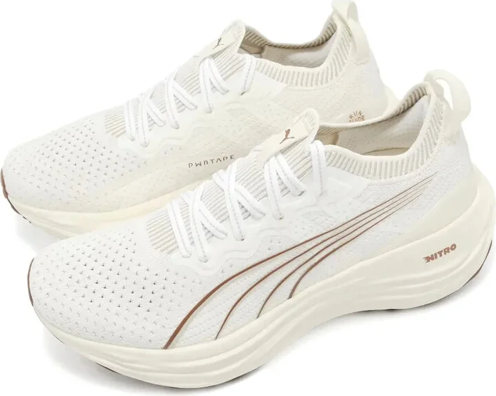 ForeverRun Nitro Knit "Warm White Teak" sneakers - Image 3